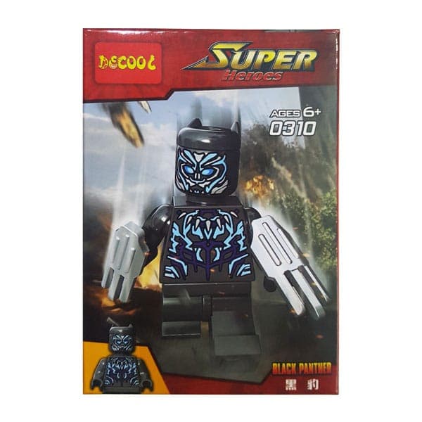 ساختنی دکول مدل Black Panther کد ۰۳۱۰ از سری Super Heroes