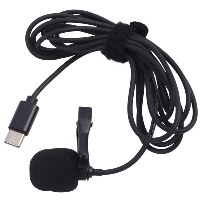 میکروفن یقه ای با رابط Type-C مدل Royal RM-400 -کارکرد فقط روی گوشی شیائومی — تصویر ۲