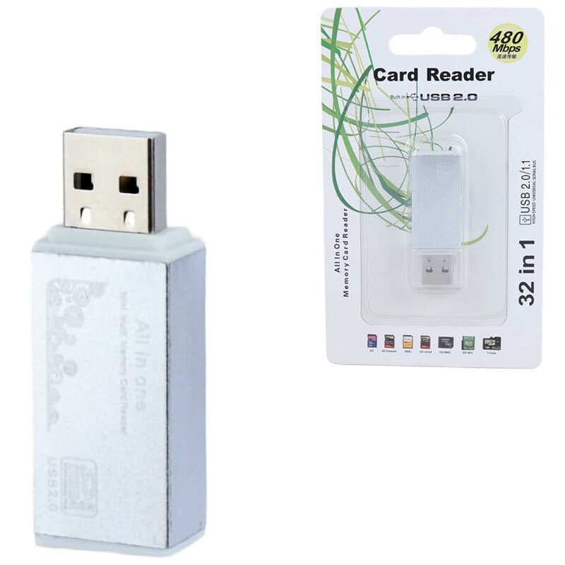 کارت خوان چند کاره USB2.0 مدل All In One