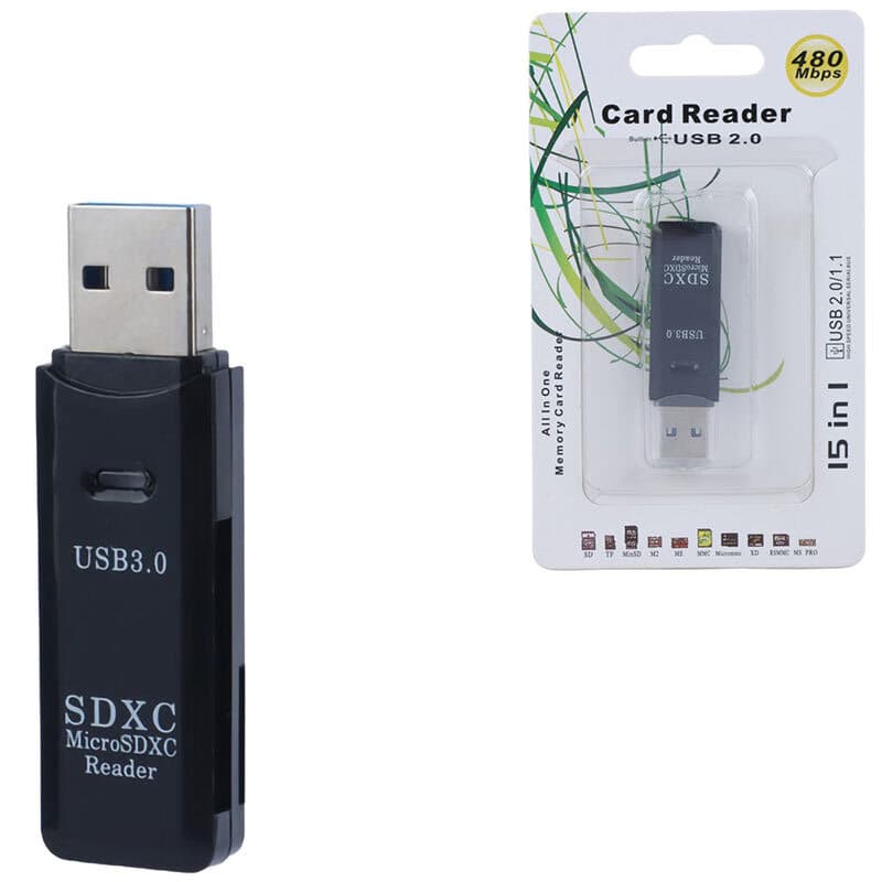 کارت خوان چند کاره USB3.0 مدل All In One