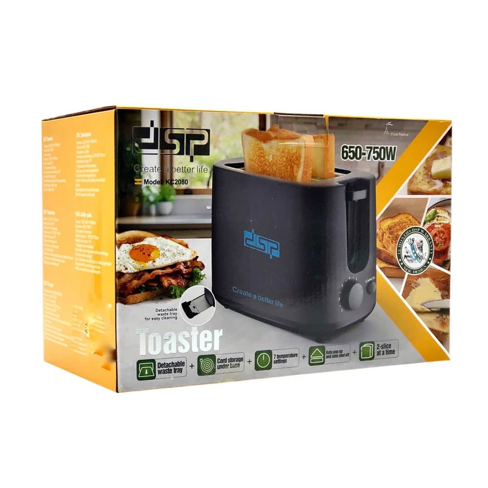 توستر دی اس پی مدل KC 2080 — تصویر ۴