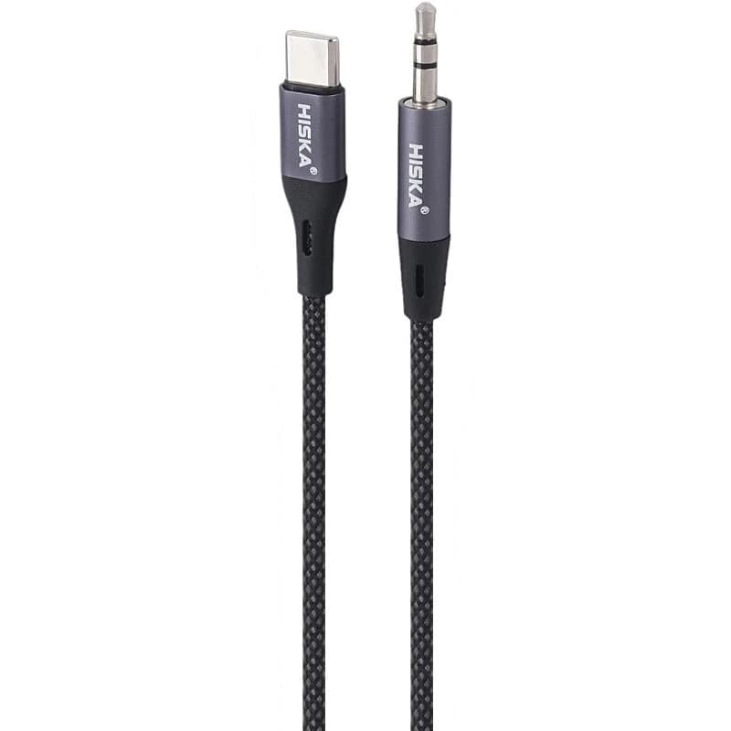 کابل تبدیل Type-C به AUX هیسکا W45 طول 1 متر — تصویر ۶