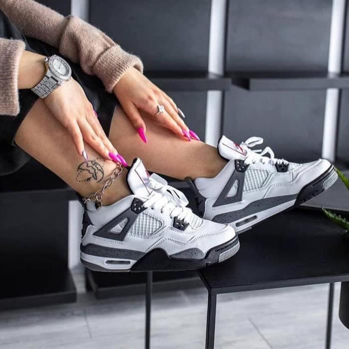 کتونی نایک جردن رترو سفید 4 Nike Jordan — تصویر ۴