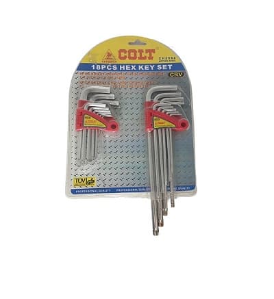 آچار آلن و آچار آلن ستاره ای کلت مدل CH2662 مجموعه 18 عددی