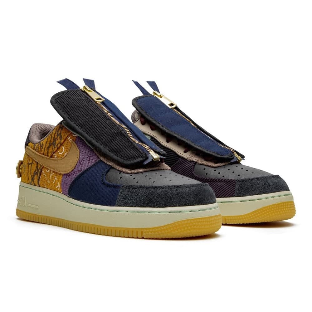 کتونی نایک ایرفورس وان قهوه ای Nike Air Force 1 — تصویر ۲