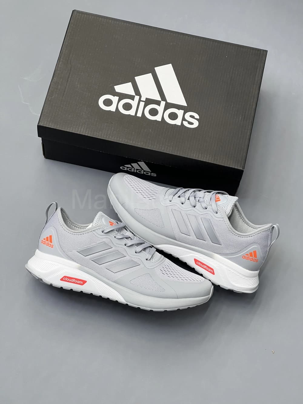 کتونی آدیداس کلود فوم خاکستری Adidas Cloudfoam — تصویر ۲