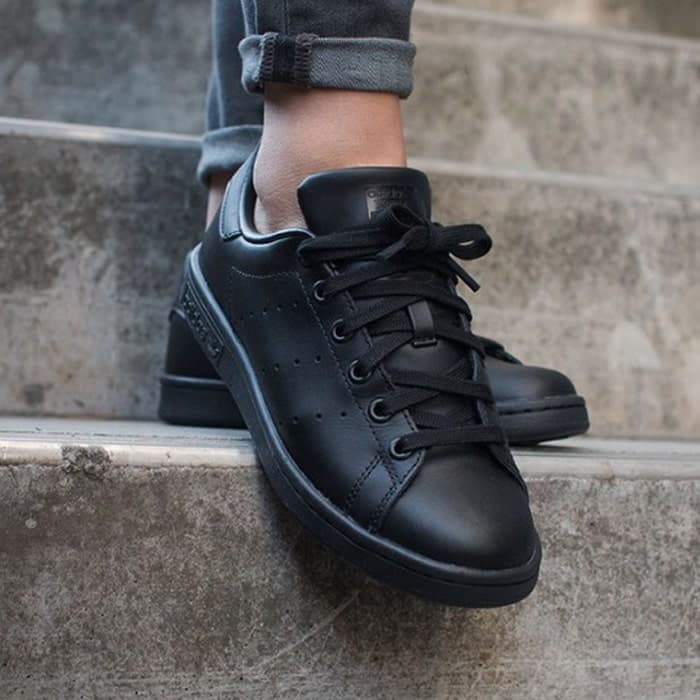 کتانی آدیداس استن اسمیت مشکی Adidas Stansmith — تصویر ۳