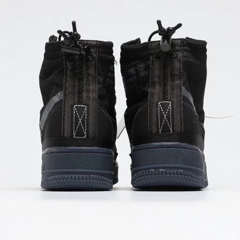 کتونی نایک ایرفورس وان شل مشکی Nike Air Force 1 Shell Black — تصویر ۳
