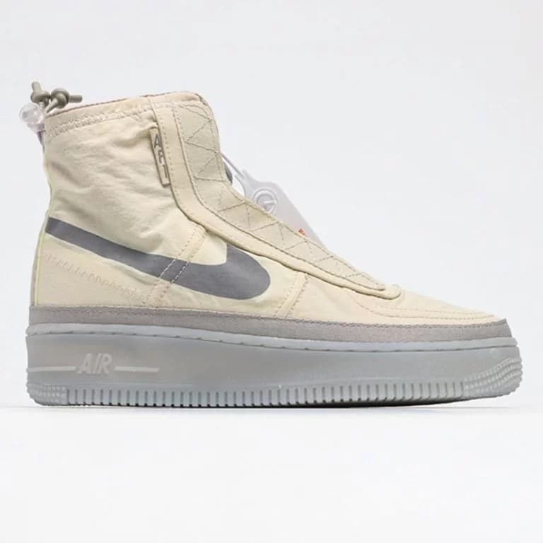 کتونی نایک ایرفورس وان شل کرمی Nike Air Force 1 Shell Cream