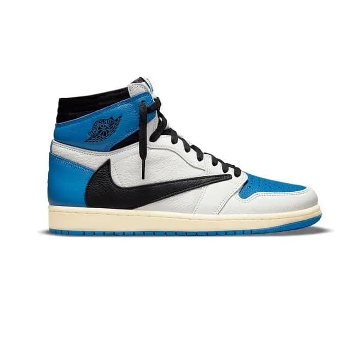 کتونی نایک جردن تراویس فرگمنت آبی Jordan 1 Travis Fragment High