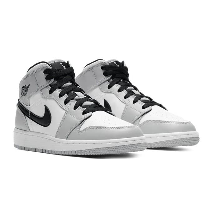 کتونی نایک جردن وان طوسی اسموک گری Jordan 1 smoke grey mid — تصویر ۲