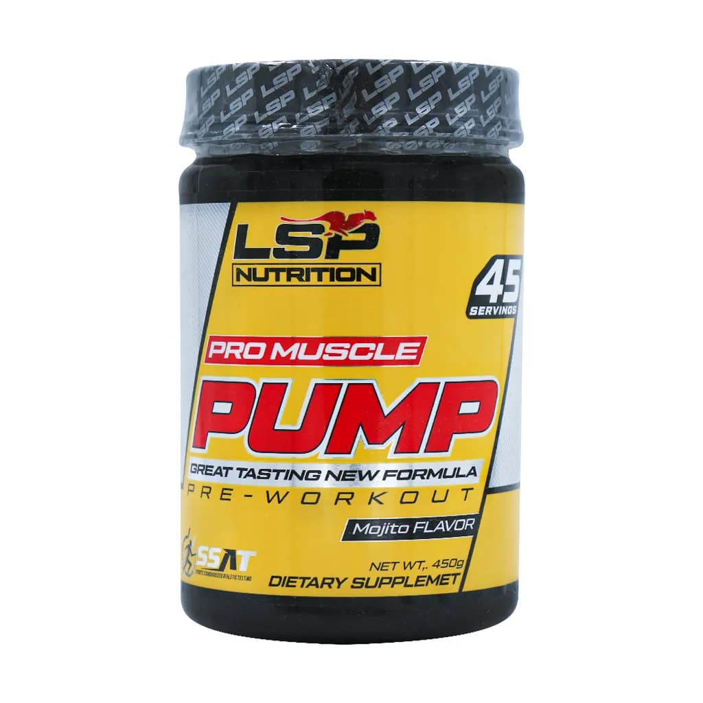 پودر پمپ پرو ماسل ال اس پی نوتریشن 450 گرم
