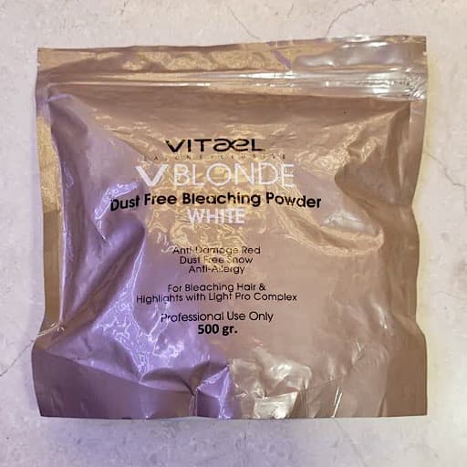 پودر دکلره سفید ویتال حجم 500گرم Vitael White bleach powder