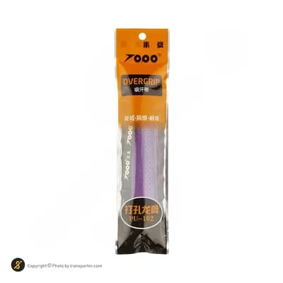 گریپ عرق گیر دسته راکت بدمینتون 7000 PU-102 | بنفش — تصویر ۳