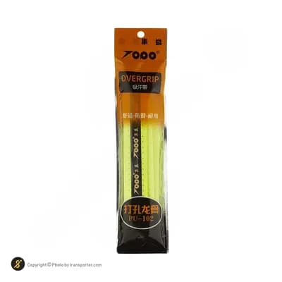گریپ عرق گیر دسته راکت بدمینتون 7000 PU-102 | فسفری — تصویر ۴
