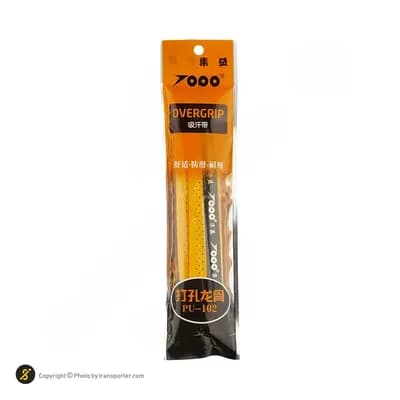گریپ عرق گیر دسته راکت بدمینتون 7000 PU-102 | زرد — تصویر ۴