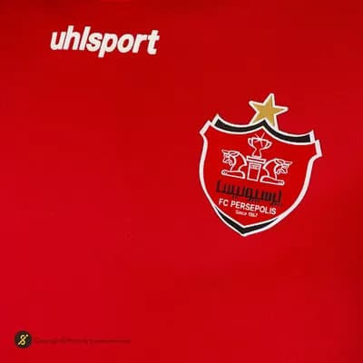 پیراهن هواداری فوتبال پرسپولیس آلشپرت MUH 572-003 | قرمز/مشکی — تصویر ۵