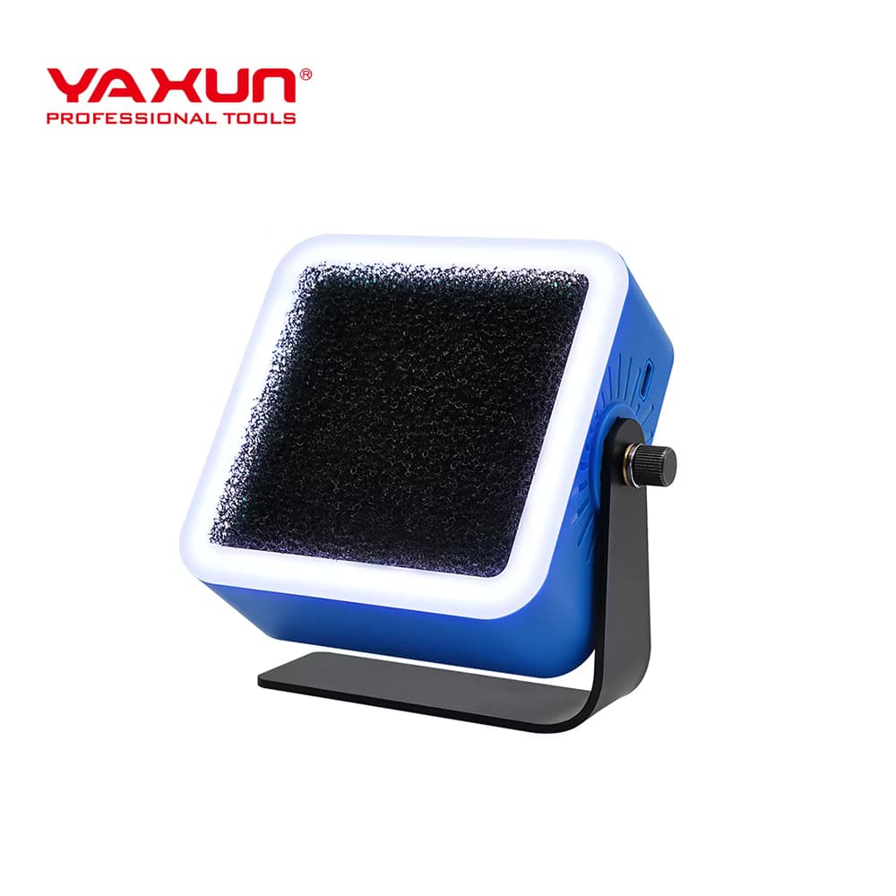 دودگیر و مکنده دود لحیم کاری چراغ دار یاکسون مدل YAXUN YX-494 — تصویر ۲