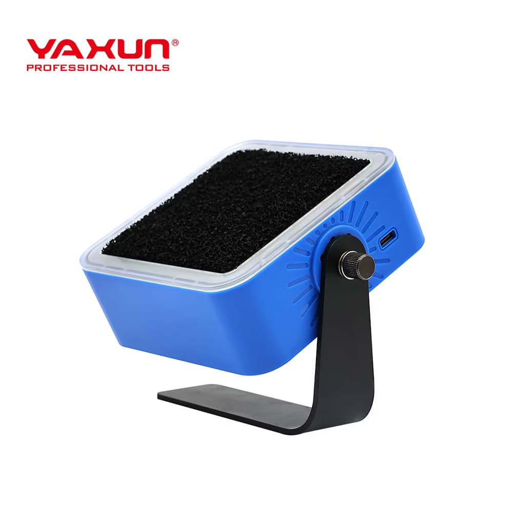 دودگیر و مکنده دود لحیم کاری چراغ دار یاکسون مدل YAXUN YX-494 — تصویر ۳