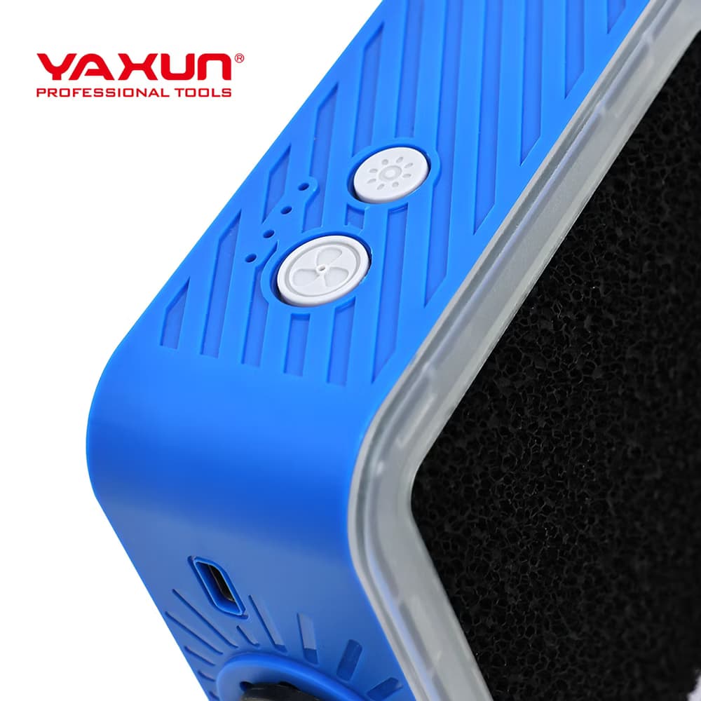 دودگیر و مکنده دود لحیم کاری چراغ دار یاکسون مدل YAXUN YX-494 — تصویر ۶