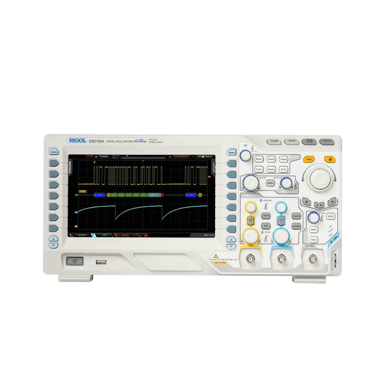 اسیلوسکوپ دیجیتال رومیزی ریگول مدل RIGOL DS2102A