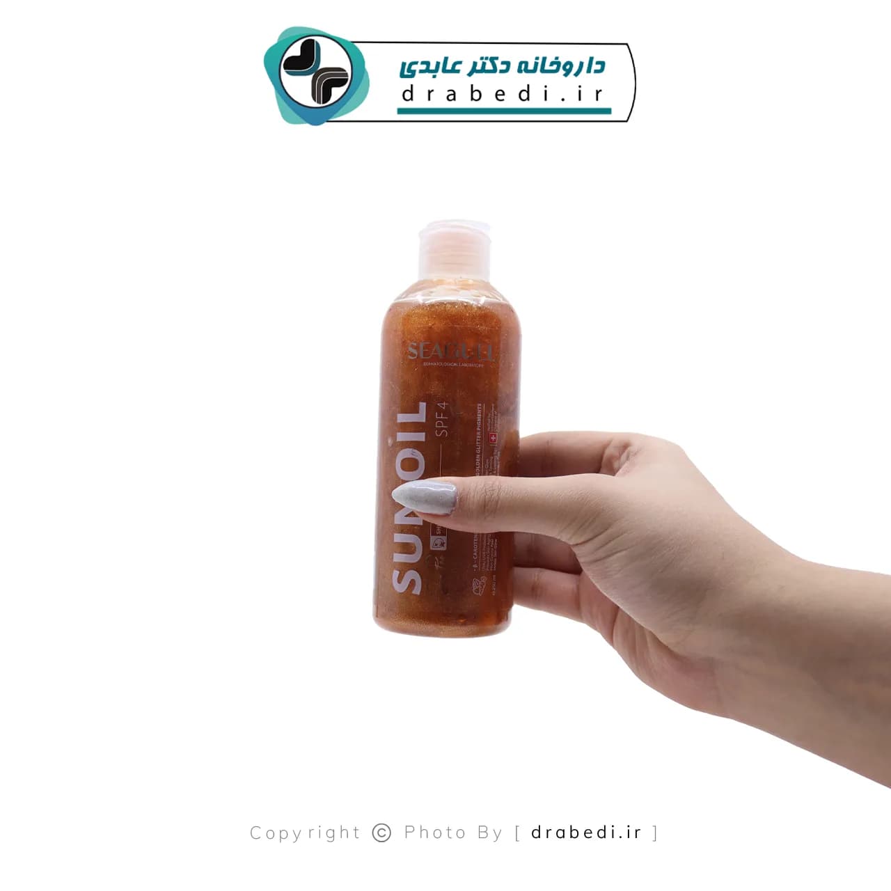 روغن آفتاب SPF 4 دارای رنگدانه های اکلیل طلایی سی گل 250 میلی لیتر — تصویر ۲