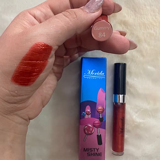 رژ لب مایع مریدا مدل میستی شاین شماره84 Merida MISTY SHINE حجم 7میل
