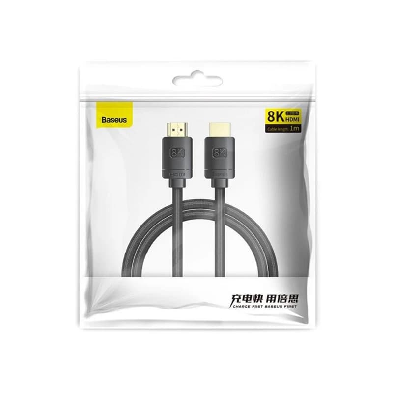 کابل HDMI باسئوس مدل 8K طول 1 متر مدل Baseus CAKGQ-J01 — تصویر ۲