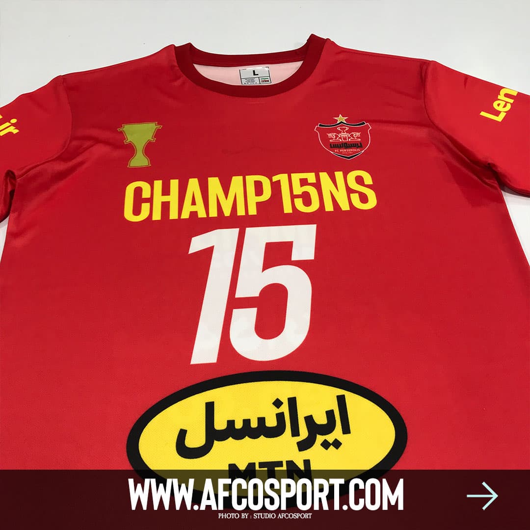 کیت جشن قهرمانی پرسپولیس هواداری فصل 1402-1401 — تصویر ۲