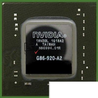 چیپست گرافیک لپ تاپ Nvidia G86-630-A2 — تصویر ۸