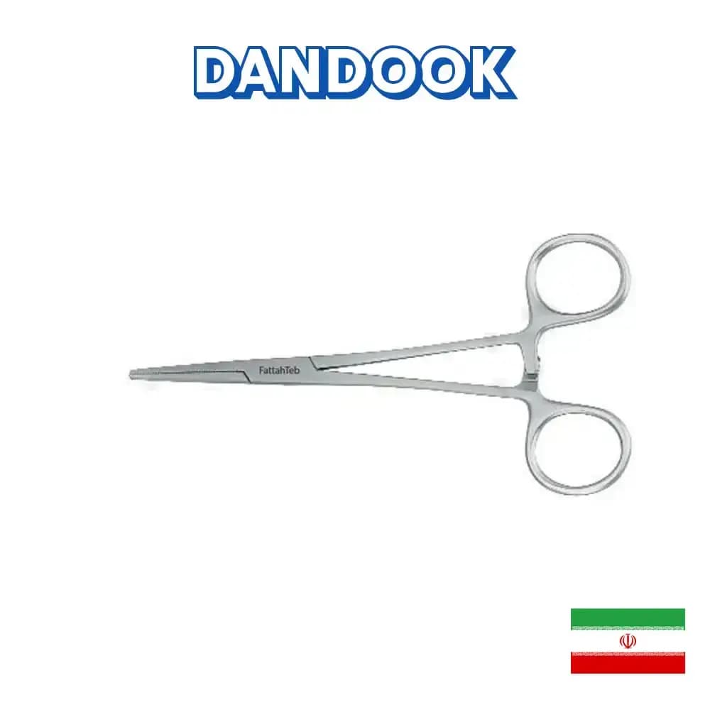 هموستات سر صاف فتاح طب Straight Hemostat
