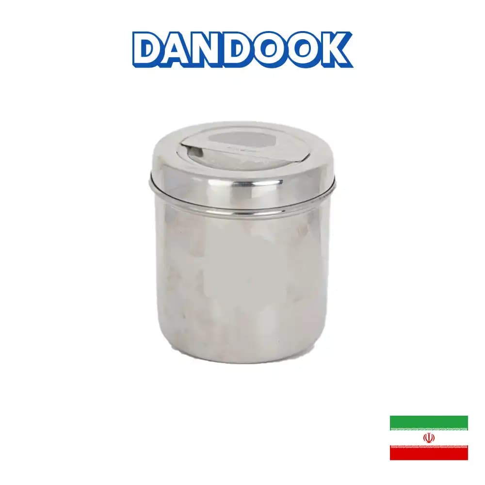 جای پنبه درب دار فتاح طب Cotton Holder with Lid
