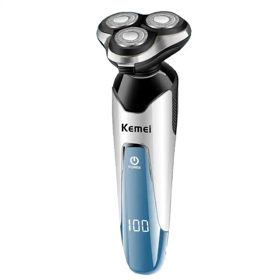 ماشین اصلاح سه تیغ کیمی مدل kemei km-5390
