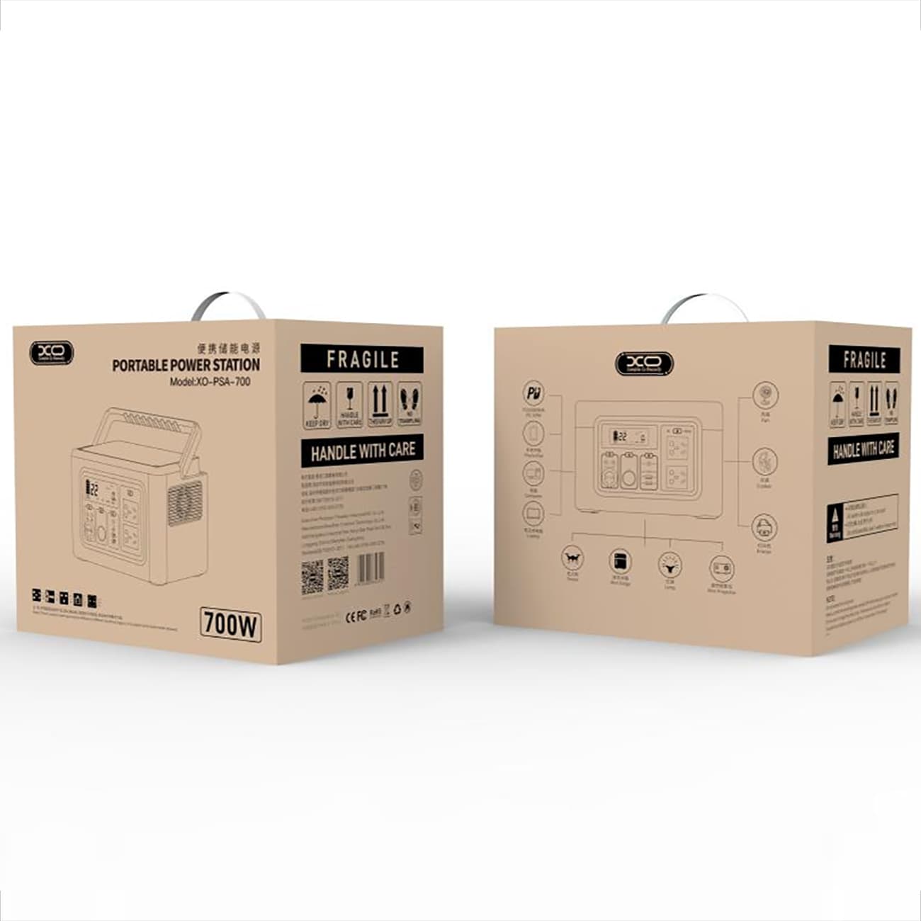 پاور استیشن 700 وات ایکس او XO مدل PSA-700 — تصویر ۳