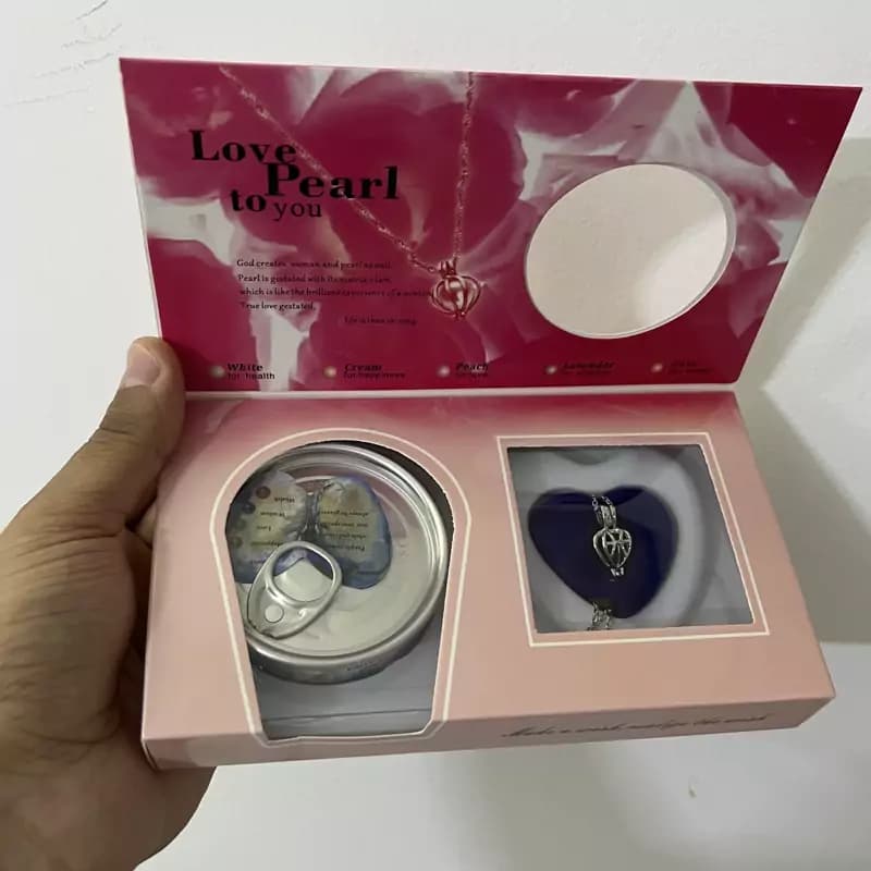 گردنبند مروارید عشق و گردنبند صدف شیک و خاص — تصویر ۲