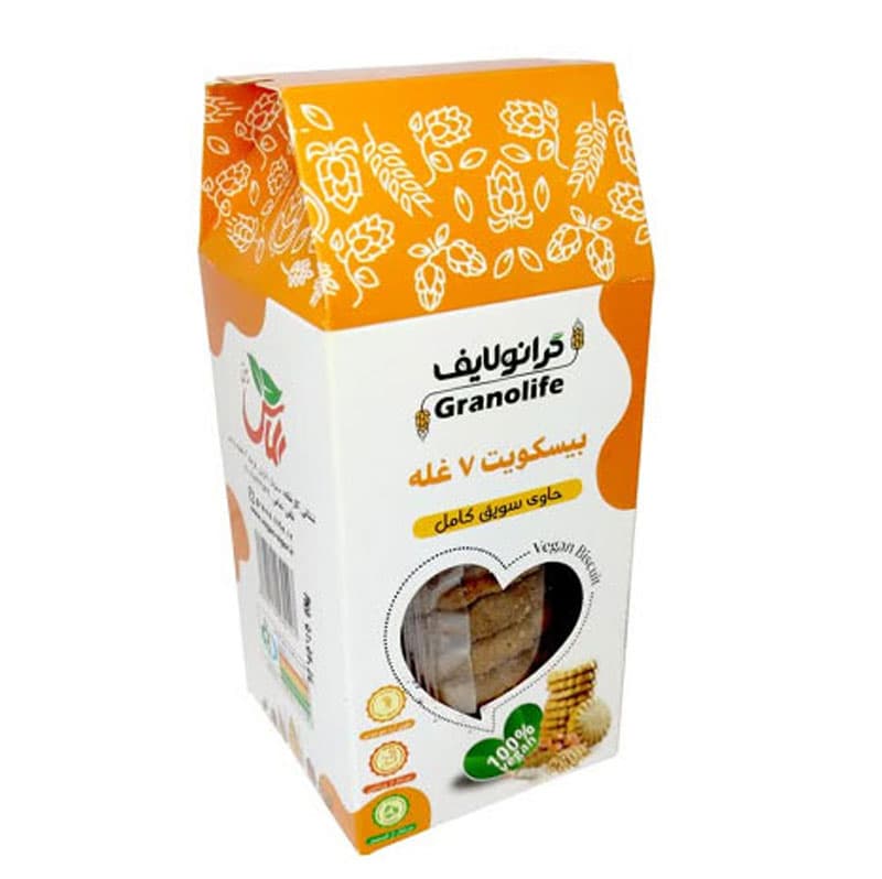 بیسکوییت هفت غله وگان ویگر 200 گرم