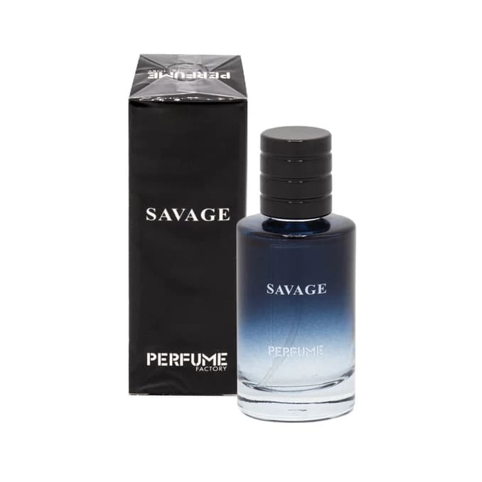 عطر کوچک مردانه پرفیوم فکتوری FACTORY رایحه دیور ساواج SAVAGE حجم 30 میلی لیتر