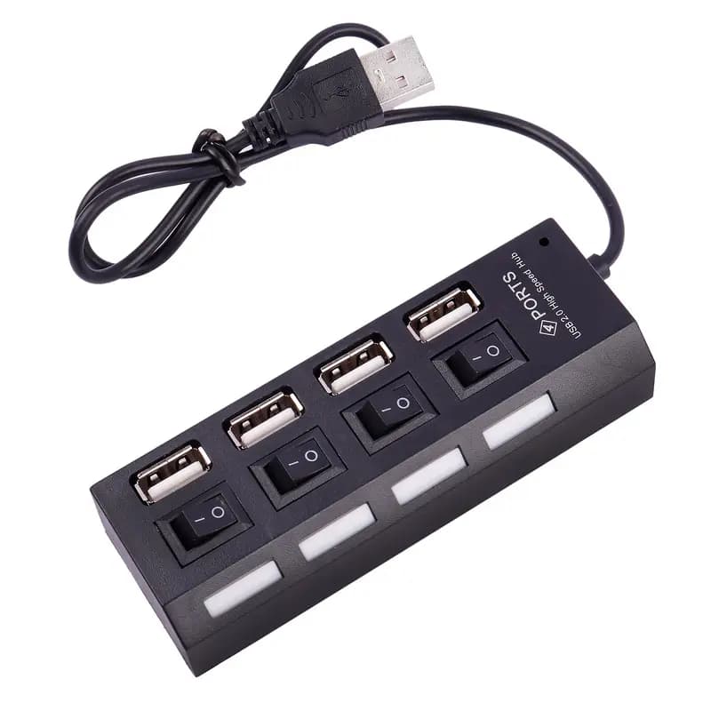 هاب ۴ پورت USB 2.0 کلید دار — تصویر ۲