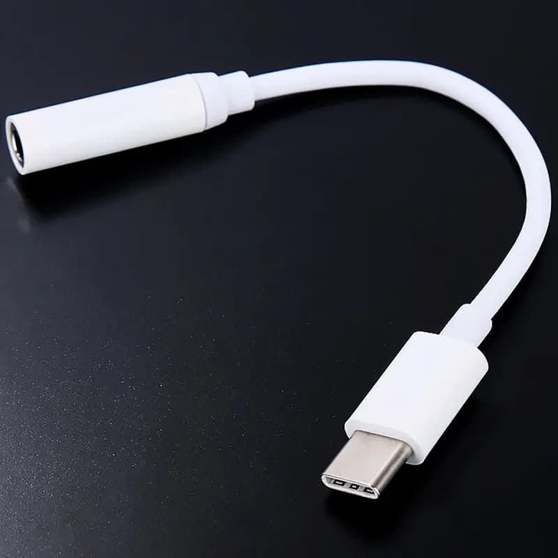 کابل تبدیل Type-C به AUX اورجینال اندازه 10cm — تصویر ۳