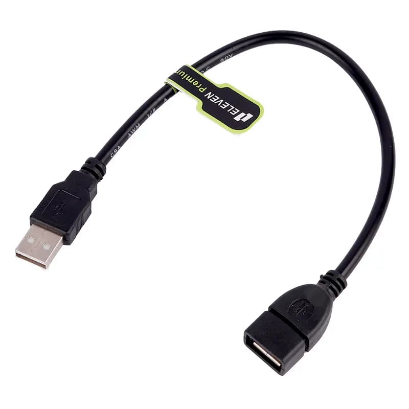 کابل افزایش طول USB Eleven کوتاه طول 30cm — تصویر ۴