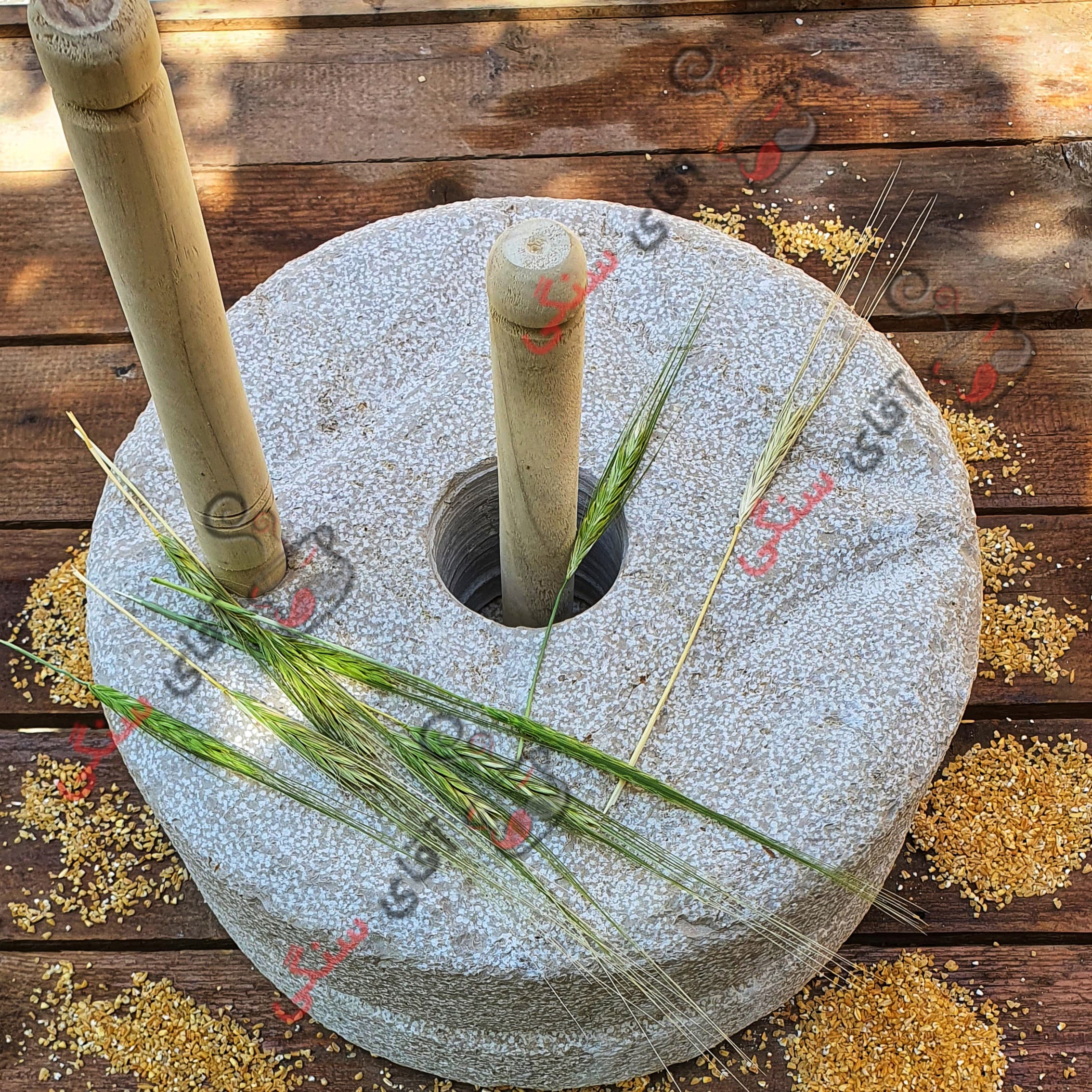 آسیاب سنگی 40 سانت | خرید آسیاب طبیعی برای حفظ سلامتی و خواص غذایی — تصویر ۳