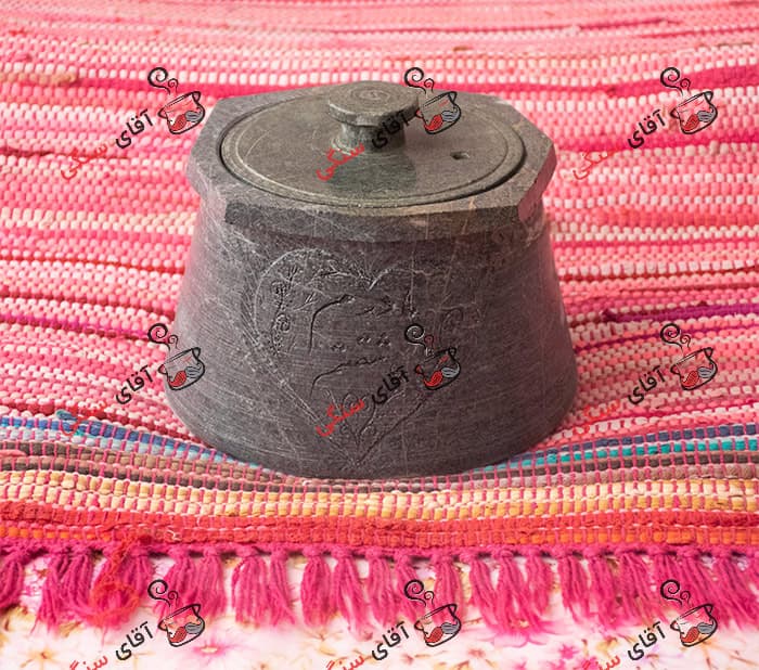 دیگ سنگی 20 نفره ساده | پخت دیزی سالم برای تقویت خون و درمان کم‌خونی — تصویر ۴
