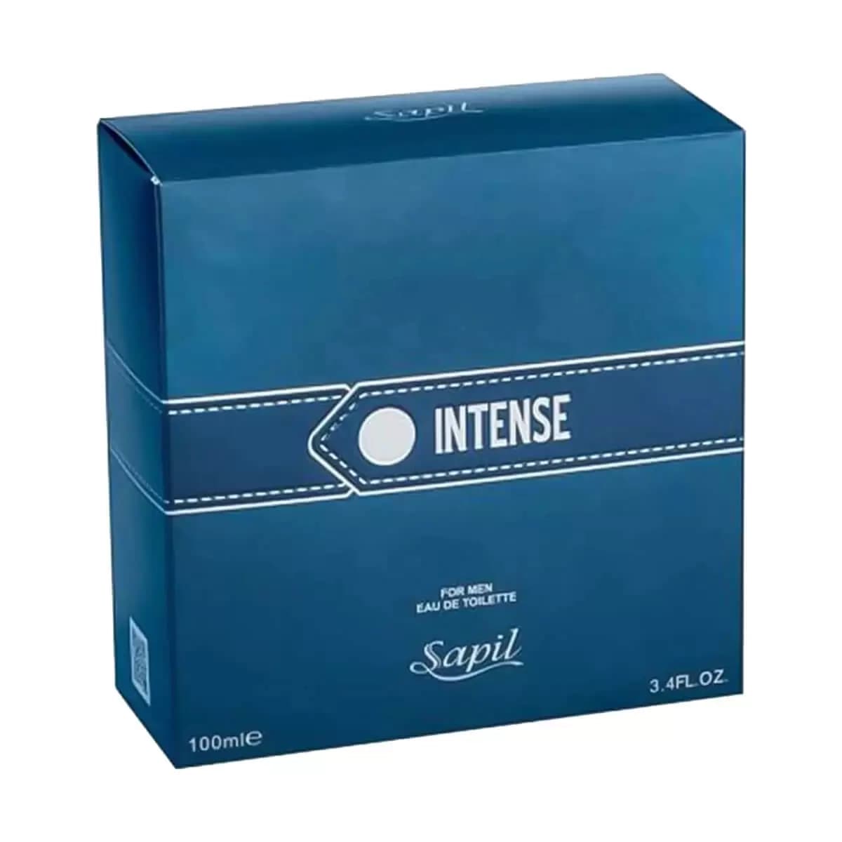 ادکلن مردانه ساپیل Sapil مدل اینتنس آبی INTENSE حجم 100 میلی‌لیتر — تصویر ۲