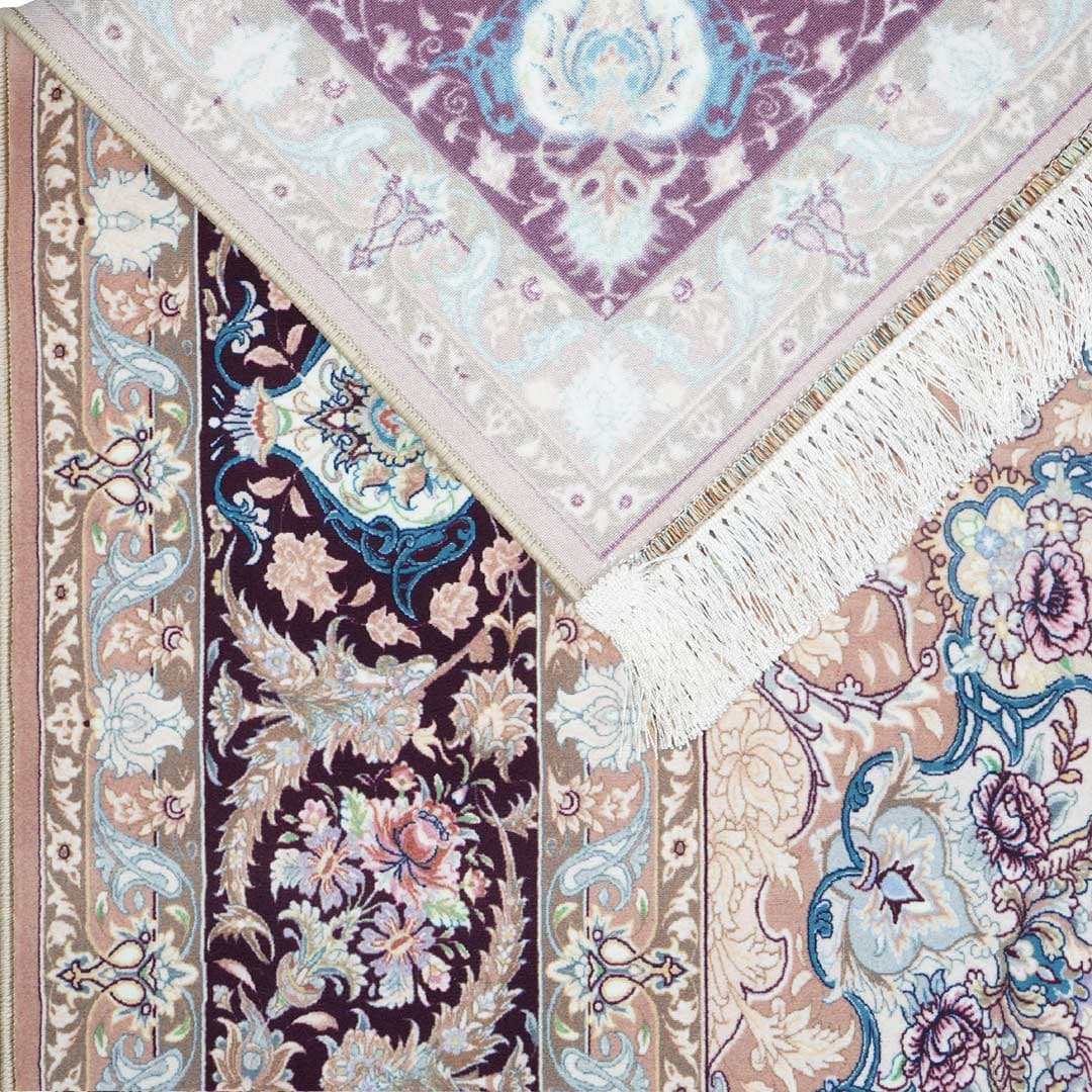 فرش طرح آیمان 1200 شانه غیر برجسته کد 100905 — تصویر ۴