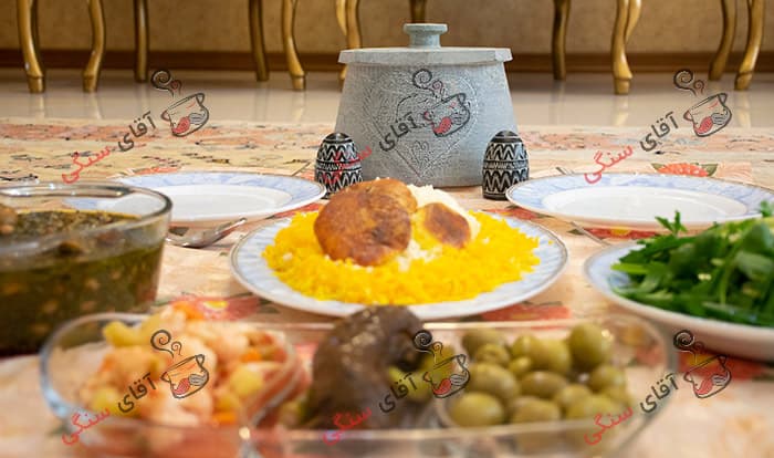 دیگ سنگی 10 نفره ساده | پخت سالم و موثر برای درمان کم‌خونی — تصویر ۵