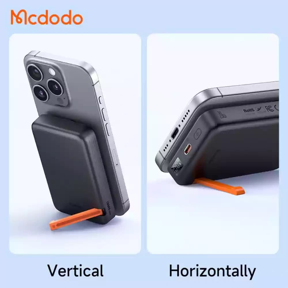 پاوربانک وایرلس و شارژر اپل واچ 20 وات 10000 مک دودو مدل MCDODO MC-1461 — تصویر ۴