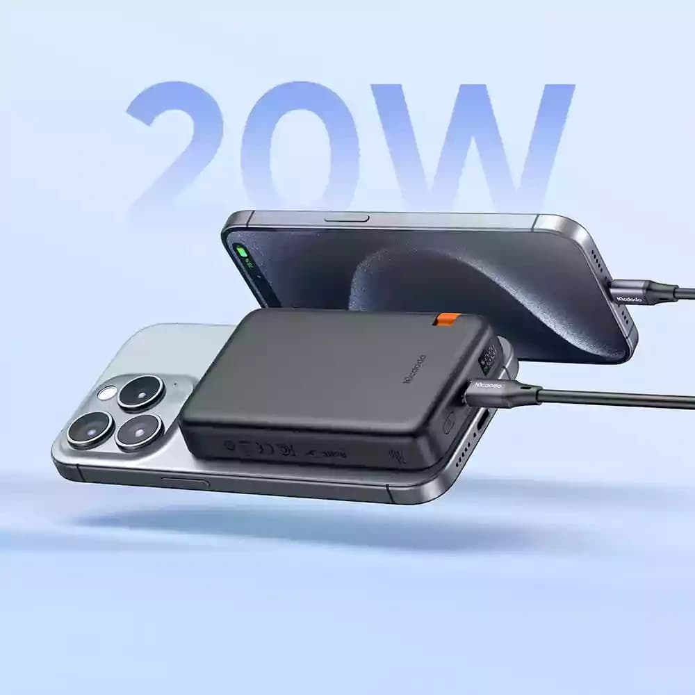 پاوربانک وایرلس و شارژر اپل واچ 20 وات 10000 مک دودو مدل MCDODO MC-1461 — تصویر ۶