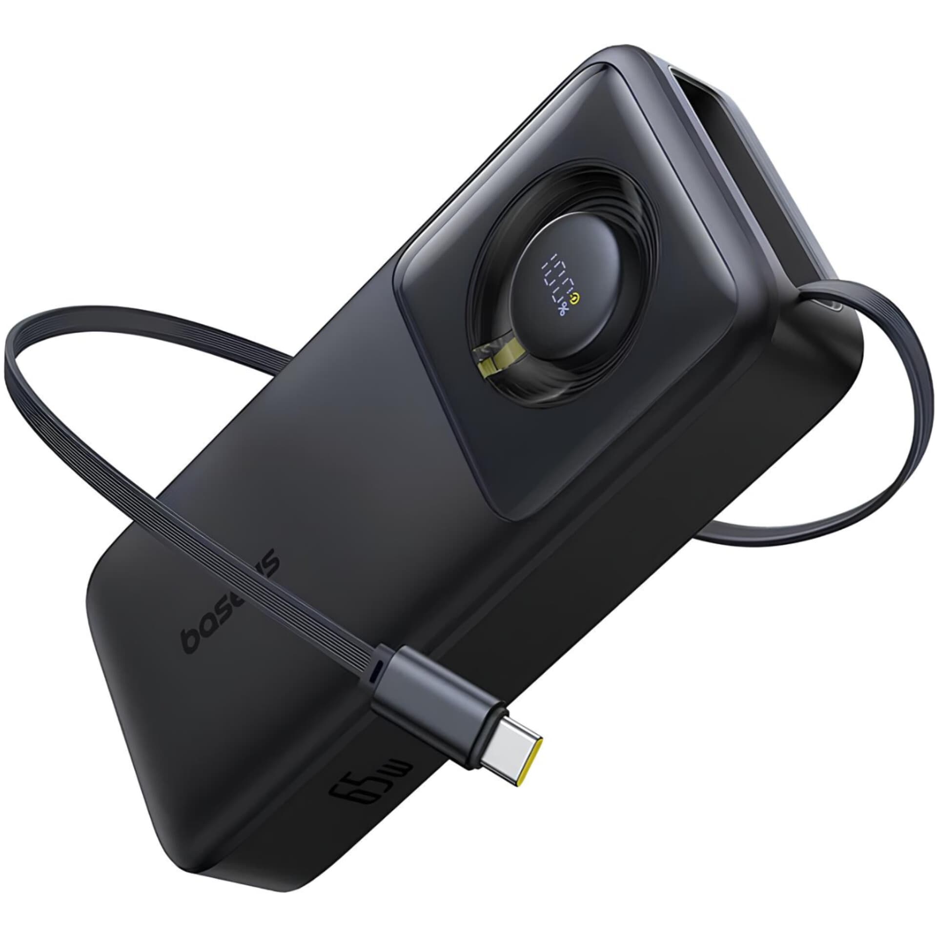 پاوربانک 65 وات 20000 با کابل متصل تایپ سی بیسوس مدل Baseus Nomos Power Bank