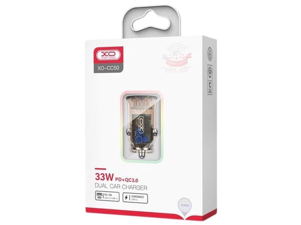 شارژر فندکی فست شارژ 33 وات ایکس او CC50 — تصویر ۵