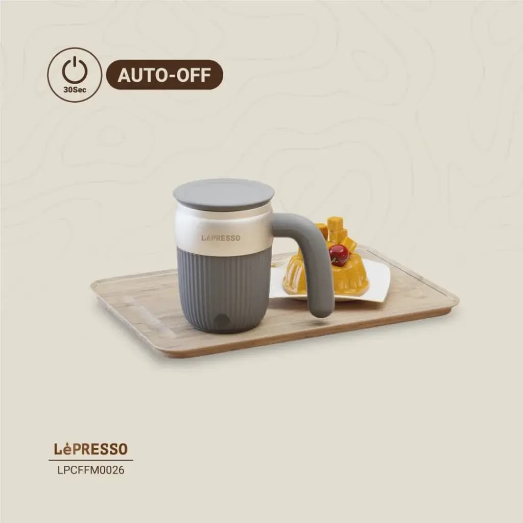 تراول ماگ هوشمند همزن دار لپرسو مدل Lepresso Auto Magnetic Stirring Mug 450mL — تصویر ۵